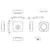 Dahua - ARA12-W2(868) - Alarm - Sirene Innen, - Sirene Innenbereich 868MHz