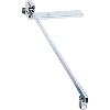Tope extraíble con placa soporte 960 mm