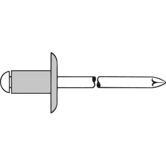 Blindniet Alu Grosskopf K12 4x16mm-Beschreibung lesen