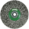9902554461 - Cepillo circular acero latonado alambre ondulado, agujero multieje ø0.30mm