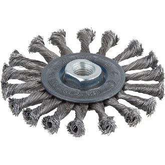 1 cepillo de disco de alambre de acero WS M14  115 mm-Leer más