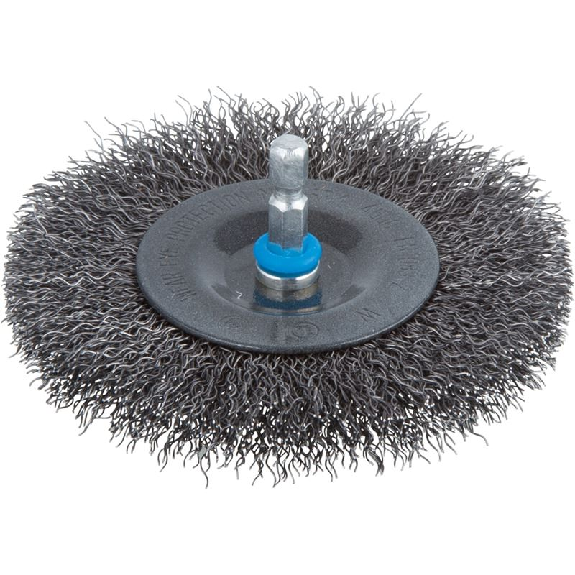 1 cepillo de disco de alambre de acero vást. hexagonal Ø 100 x 10 mm-Leer más