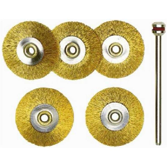Cepillos de acero en forma de rueda-Leer más