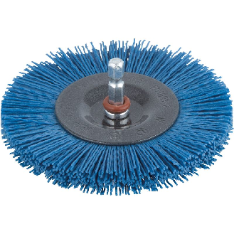 1 cepillo de disco de alambre de nylon suave   100 x 10 mm-Leer más