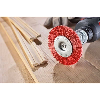 7182600591 - Cepillo circular filamento abrasivo con vástago de 6mm,ø0.90mm (100x10x23)