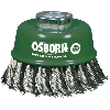 0002608351 - Cepillo taza inox de alambre trenzado, tuerca M14, ø 0.50mm (65x20)