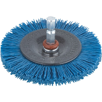1 cepillo de disco de alambre de nylon suave   75 x 10 mm-Leer más