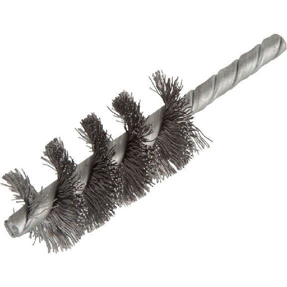1 brosse en fil en acier cylindrique Ø 28 x 60 x 95 mm-Lire la description