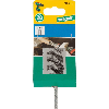 1 cepillo cilíndrico de alambre de acero Ø 28 x 60 x 95 mm
