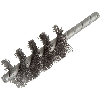 1 cepillo cilíndrico de alambre de acero Ø 28 x 60 x 95 mm