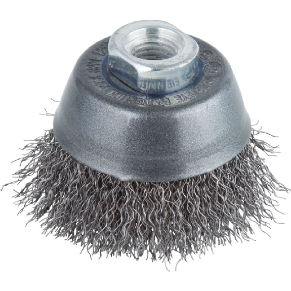 1 WS M14 70 mm Brosse en tas de fil en acier inoxydable 70 mm-Beschreibung lesen