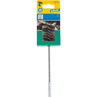 1 cepillo cilíndrico de alambre de acero Ø 38 x 55 x 200 mm-Leer más