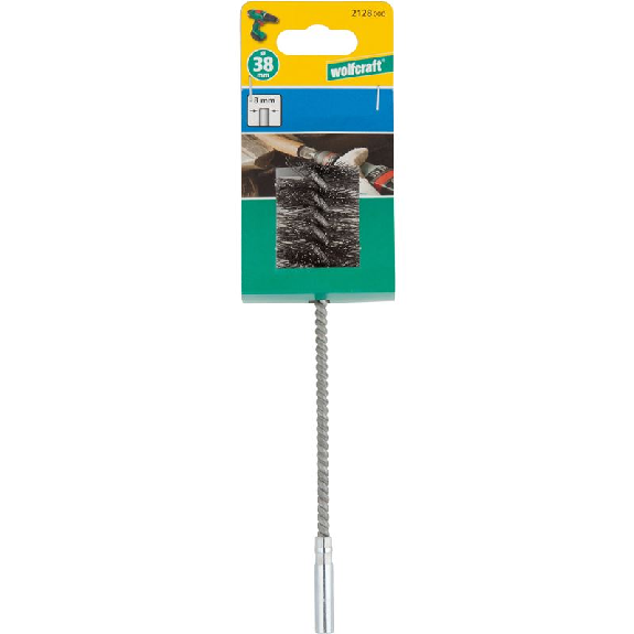 1 cepillo cilíndrico de alambre de acero Ø 38 x 55 x 200 mm-Leer más