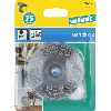 Cepillo de disco de alambre de acero vást. hexagonal Ø 75 x 10 mm