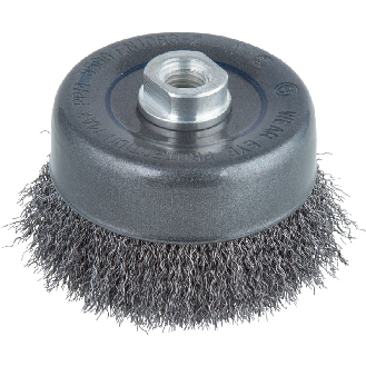 1 cepillo de copa de alambre de acero, WS M14   100 mm-Leer más