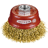 0002613161 - Cepillo taza acero de alambre ondulado, tuerca M14, ø 0.30mm (60x20)