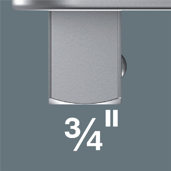 Llave de cuadradillo 7783 E 14x18mm Durchsteckvierkant 3/4 --Leer más