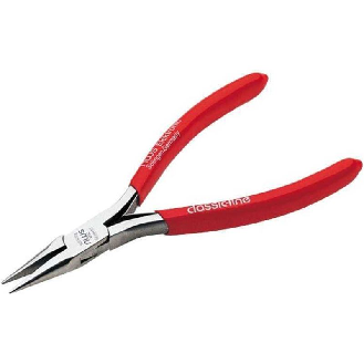 Alicate electrónica semiredonda boca recta y curva 115 - 021C-72-115 --Leer más