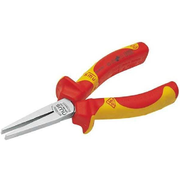 Alicate boca plana larga Serie 49 VDE 160 Alicate boca plana larga Serie 49 VDE 160-Leer más