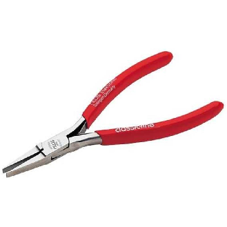 Alicate electrónica boca plana 130-Leer más