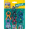 1 juego de mini-pinzas con resorte microfix de 7 piezas