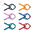 1 juego de mini-pinzas con resorte microfix de 7 piezas