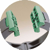 1 pinza con resorte FZ de 60 mm