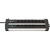 Base de tomas múltiples Premium-Alu-Line Technics con 2 y 3 interruptores 16