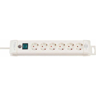 Base de tomas múltiples Premium-Line blanca 6-Leer más