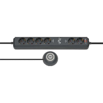 Base de tomas múltiples Eco-Line Comfort Switch Plus con interruptor mano/pie 6-Beschreibung lesen