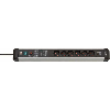 Base de tomas múltiples Premium-Protect-Line con protección de tensión y carga USB