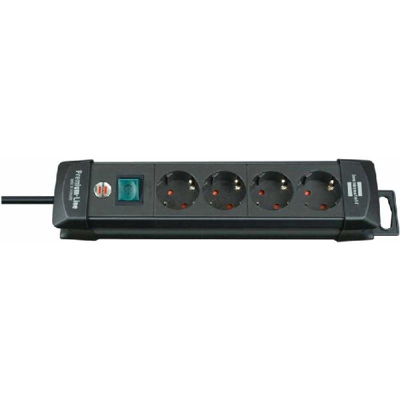 Steckdosenleiste 4-fach H05VV-F3G1,5 1,8m Premium-Line Brennenstuhl Steckdosenleiste 4-fach H05VV-F3G1,5 1,8m Premium-Line Brennenstuhl-Beschreibung lesen