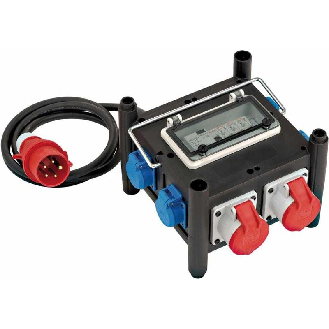 Distribuidor compacto IP44 con múltiples tomas-Leer más