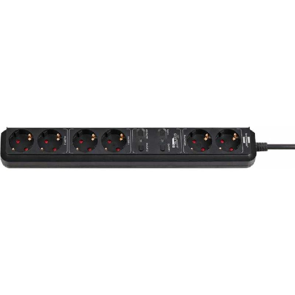 Base de tomas múltiples inteligente Eco-Line compatible con Connect WiFi 6-Leer más