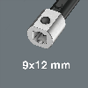 Llave anular de inserción abierta 7775  9x12mm Open-Ring 18mm -