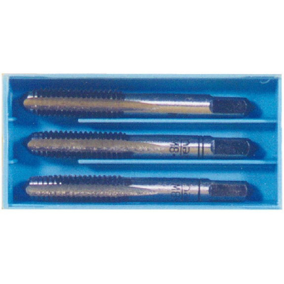 Jeu de 3 tarauds, Diamètre: 3 mm Jeu de 3 tarauds, Diamètre: 3 mm-Lire la description