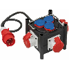 Distribuidor de corriente compacto IP44 BSV 3 LS