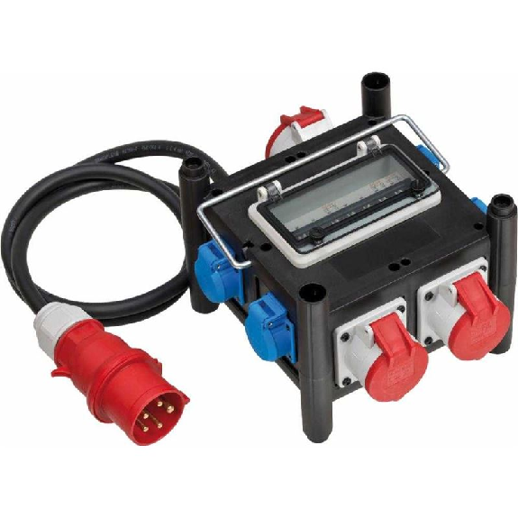 Distribuidor de energía compacto de goma IP44 BSV 3-Leer más