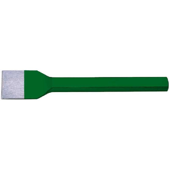 385070V - Cincel para ranuras Serie verde (Largo 250mm, Cabeza 70mm)-Leer más