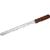 1 cuchillo para materiales aislantes, mango de madera, 275 mm