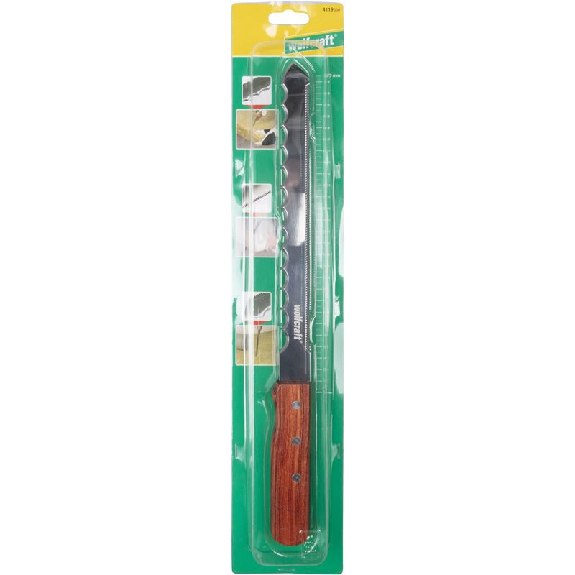 1 cuchillo para materiales aislantes, mango de madera, 275 mm-Leer más