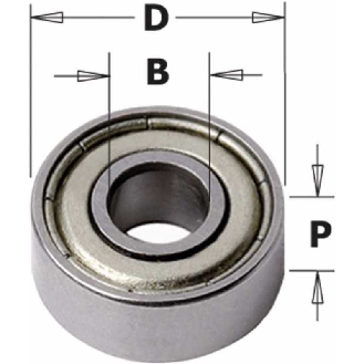 Rodamiento D:6mm D:13mm-Leer más