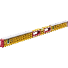 Stabila Maurer-Wasserwaage Type 196-2 K, 122 cm, integrierter Klopfschutz