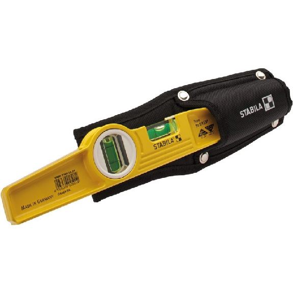 Nivel de burbuja modelo 81 S REM Torpedo, 25 cm, con funda para cinturón-Leer más