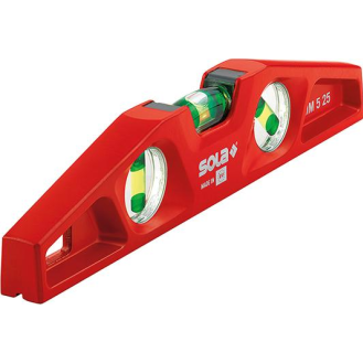 Torpedo-Wasserwaage 25cm Alu-Guss mit Magnt-Beschreibung lesen