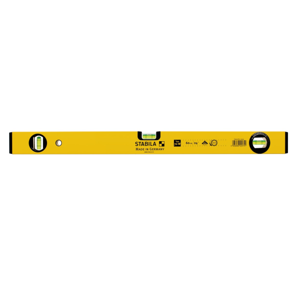 Wasserwaage LM m.Winkel 70W 80cm Stabila-Beschreibung lesen