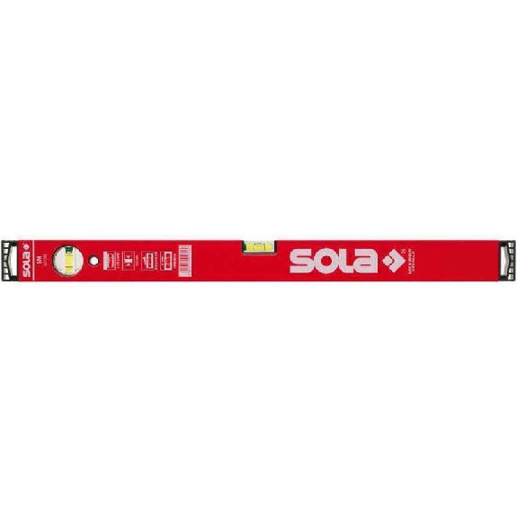 Nivel de burbuja de aluminio SM Red 600-Leer más