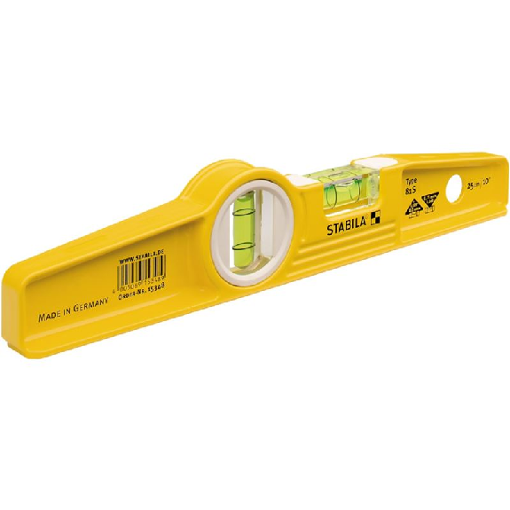 Nivel de burbuja modelo 81 S Torpedo, 25 cm-Leer más