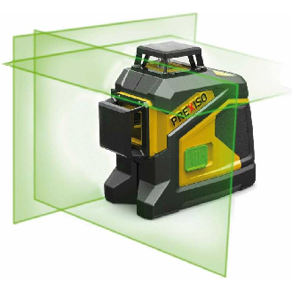 Nivel láser verde con dos líneas verticales y una horizontal-Leer más