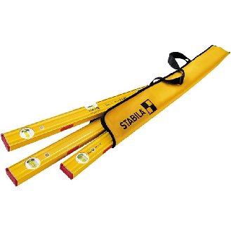 Niveles de burbuja PRO SET 80 ASM, 120 cm/60 cm/30 cm/funda-Leer más